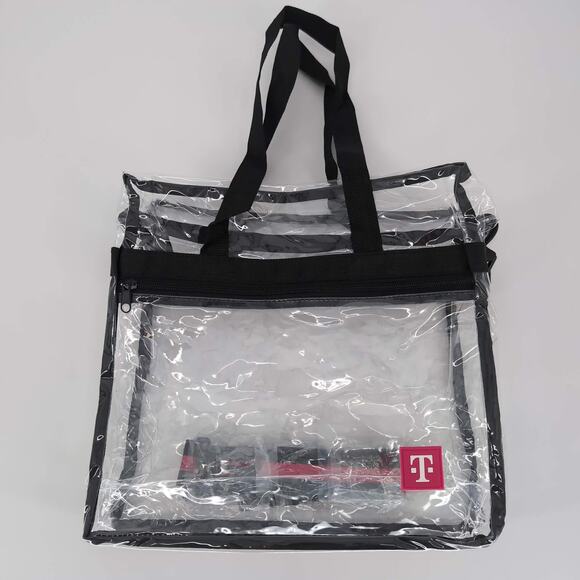 T-Mobile Tuesdays Stadium Approved Transparent Crossbody Clear Bag Tote - NEW - Picture 7 of 12